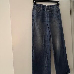 Women rag and bone sweatpant wide leg long